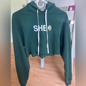 Darc Sport Cropped Hoodie “SHE WOLF”